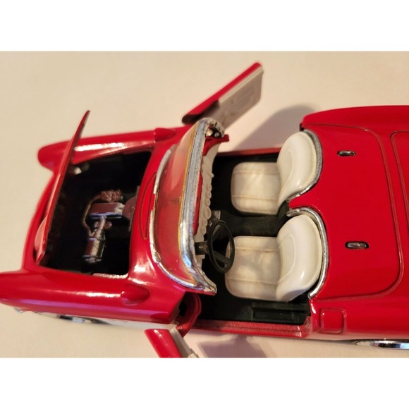 1957 Chevrolet Corvette 1/24 Diecast 327 Fuel Injection Roadster BBS Wheels - Picture 2 of 11